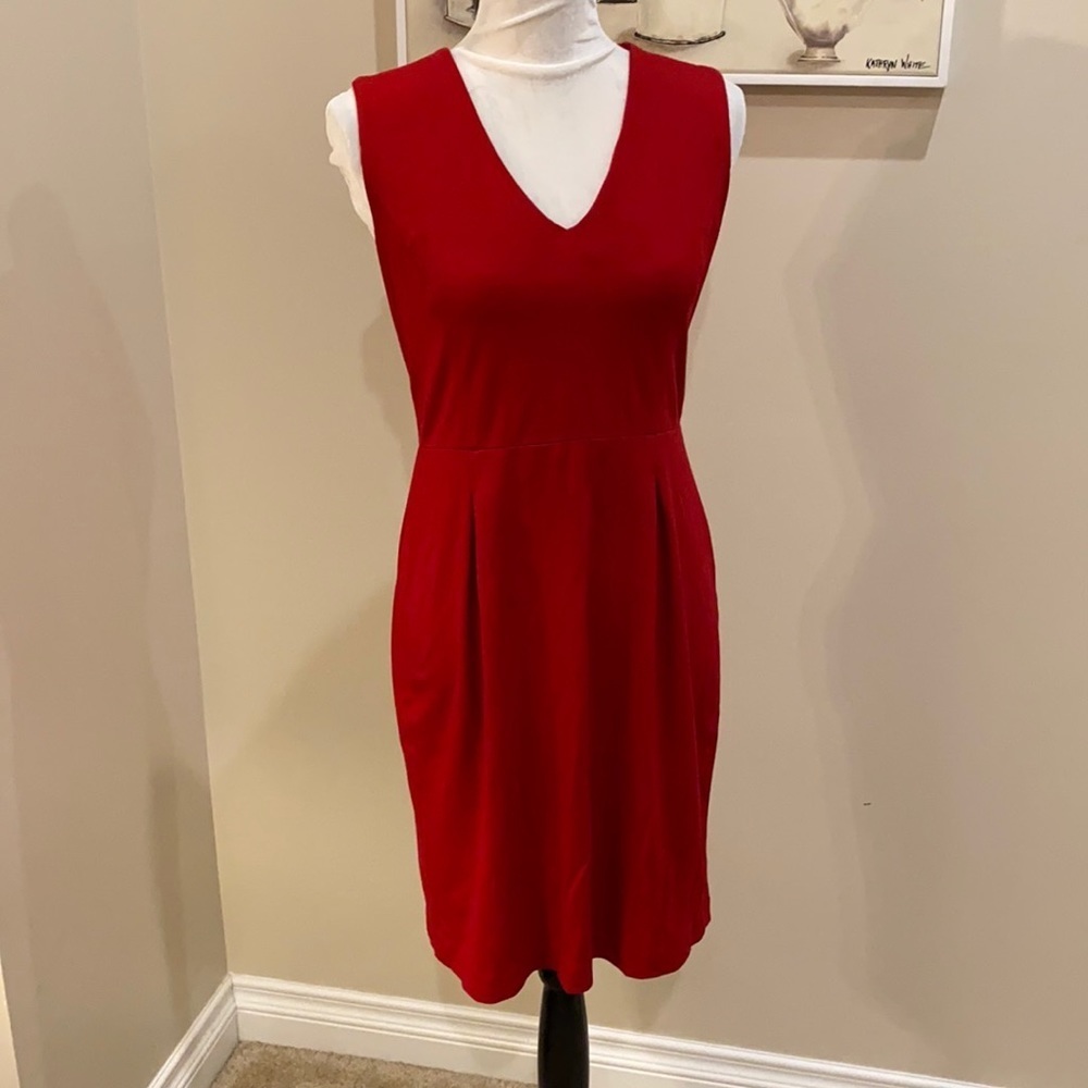 Banana Republic red dress